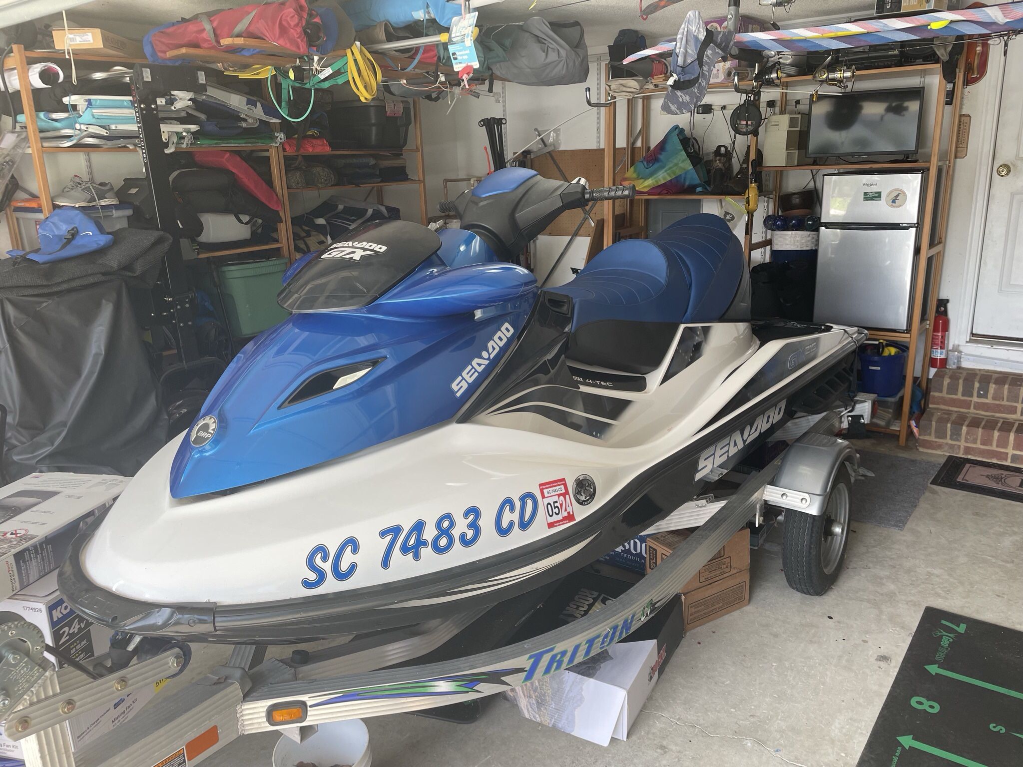 2008 GTX 215 Sea Doo Jet Ski (Trailer Included)