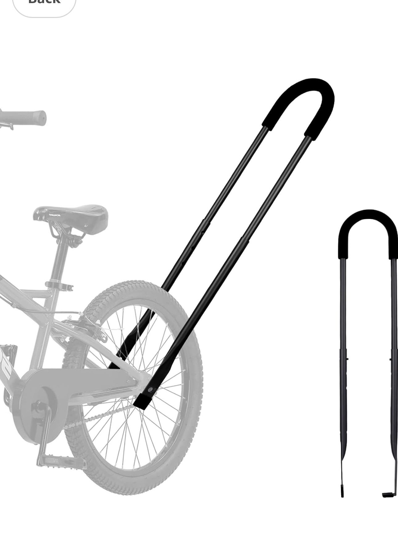Children Cycling Bike Safety Trainer Handle Balance Push Bar