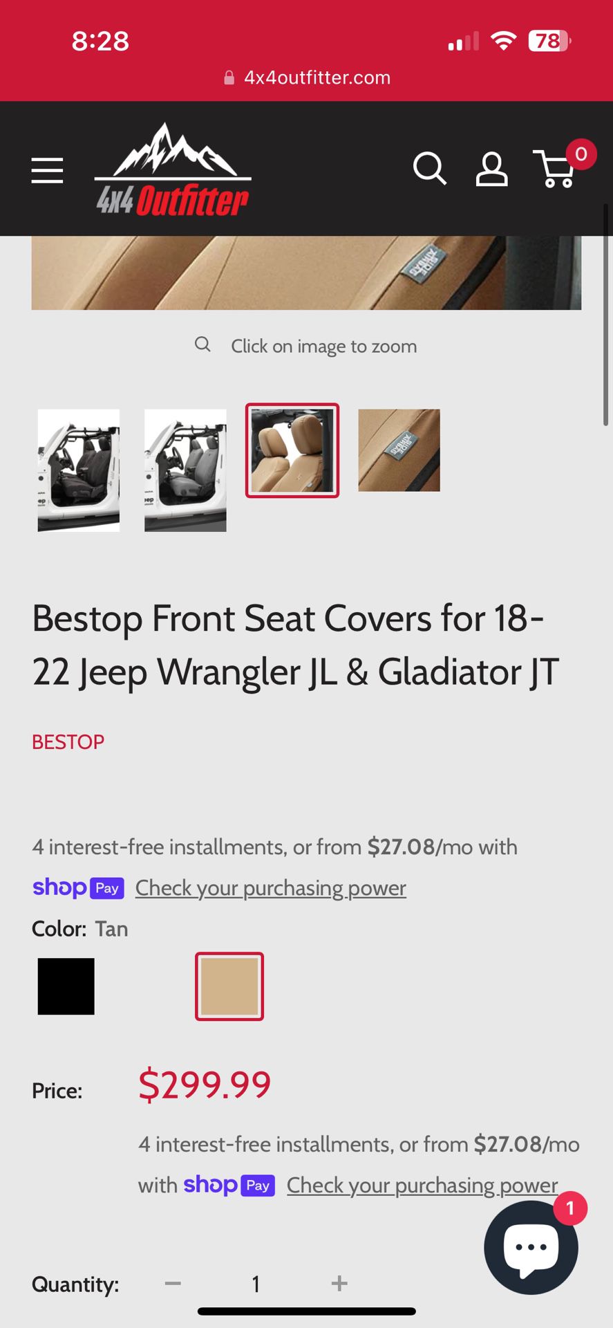 2020 Jeep Gladiator Seat Covers 