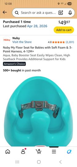 Nuby Baby Seat
