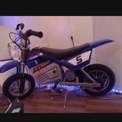 Razor MX350 Dirt Rocket Electric Motocross Bike, Blue