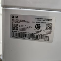 Lg Washer 