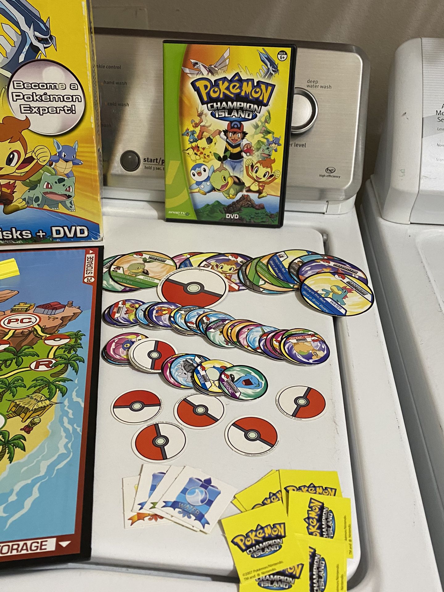 Pokemon Champion Island DVD Game 2007 You Pick Replacement Parts