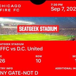 Tickets Chicago Fire 
