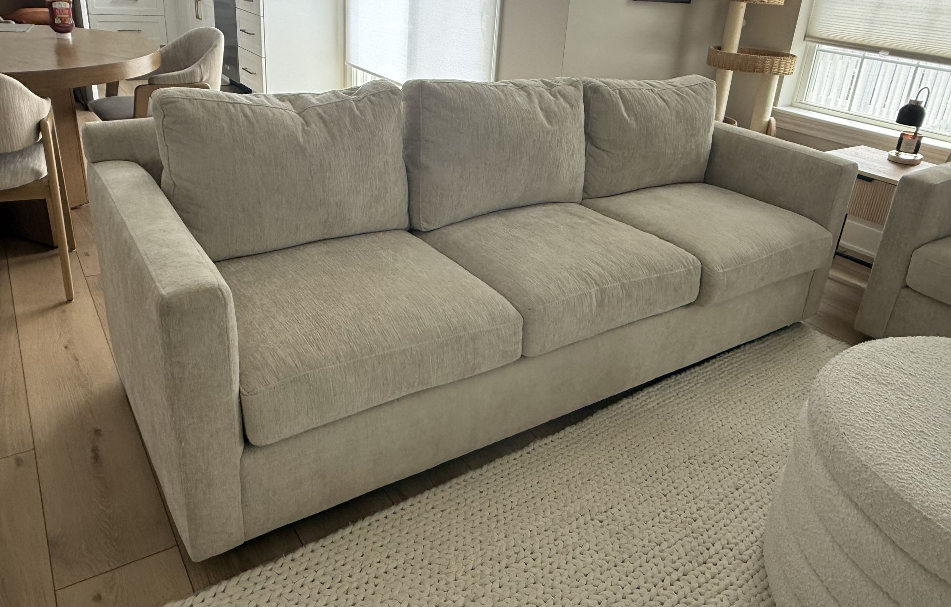 Crate & Barrel 2 Piece Couches
