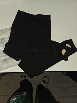 Sheer Fleeced Leggings 