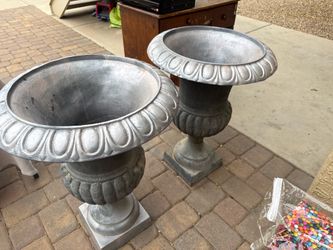 Cast Iron Pots 3 plus feet tall