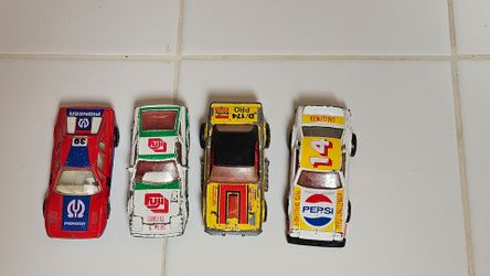 4 Vintage Matchbox Superfast Mainline Racing Cars - 1980s Macau Castings