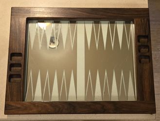 RARE backgammon table top board