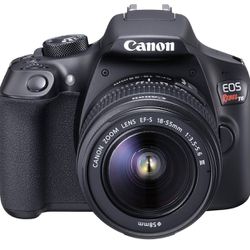 Canon Rebel T6 With 2 Lenses