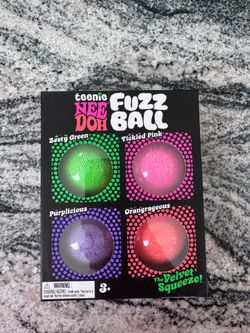 Sealed Needoh fuzzballs