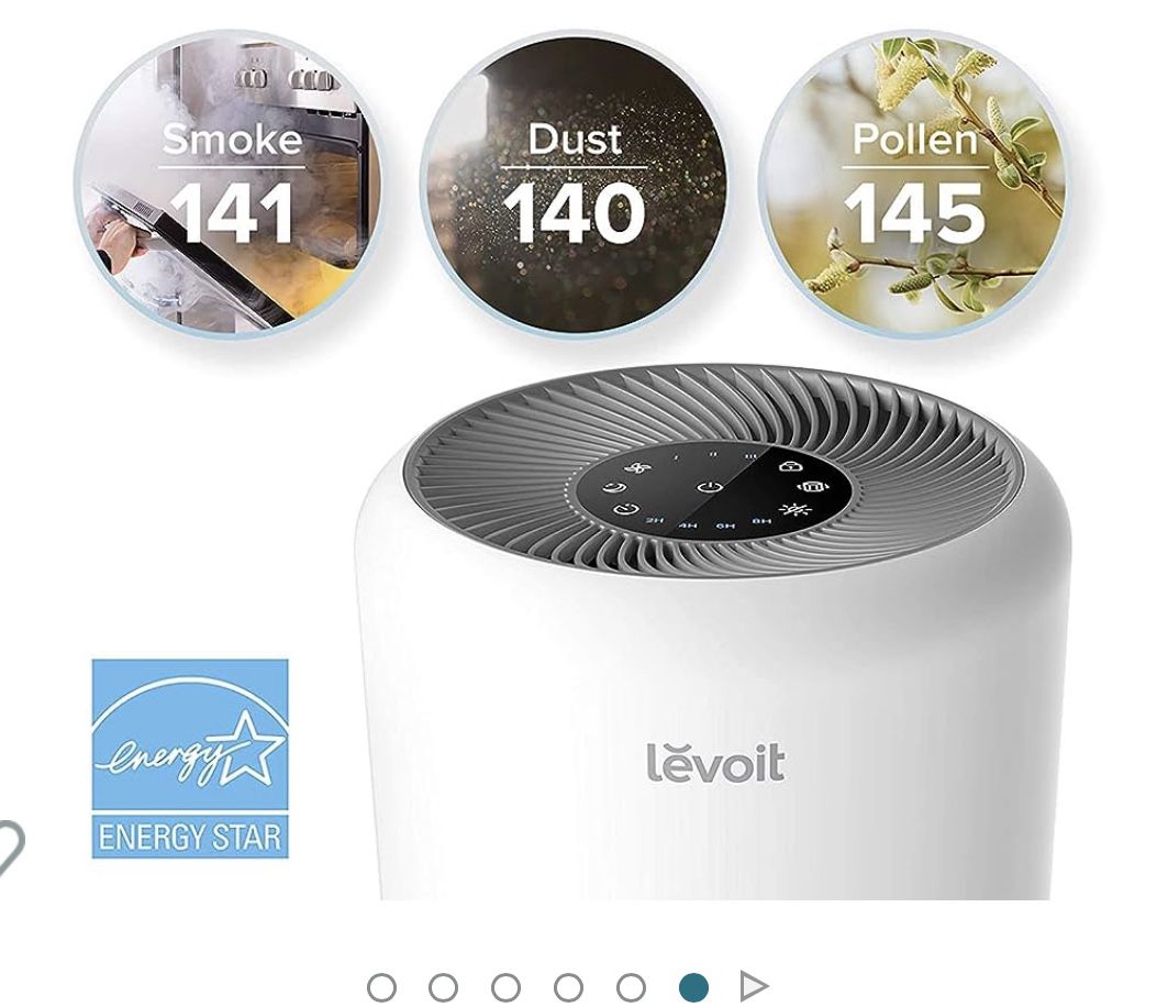 LEVOIT Smart Wifi Air Purifier for Home, Extra-Large Room with H13 True HEPA Filter & Air Purifier for Home Allergies in Bedroom, H13 True HEPA Air Pu