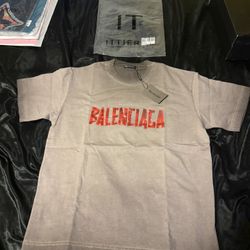 Balenciaga grey cotton t-shirt #luxury #fashion
