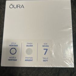Oura Ring Size 7 Silver