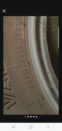 2012 Jeep Liberty Tires
