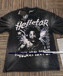 Hellstar t shirt white and black sizes S/M/L/XL
