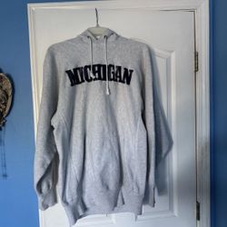 Vintage 90s Champion Reverse Weave University of Michigan Hoodie XXL 2XL