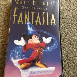 Disney Fantasia VHS - 1991 Christmas Label