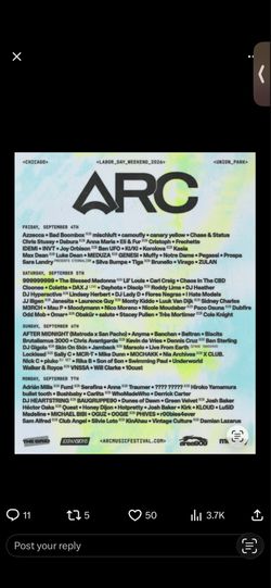 Arc tickets Chicago