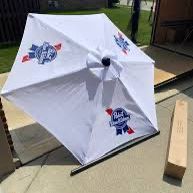 3 Outdoor 🍺 Beer ☂️ Umbrellas For Patio Table. 