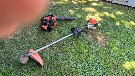 Stihl Weedwhacker  echo blower