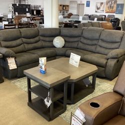 Partymate 2pc Reclining Sectional