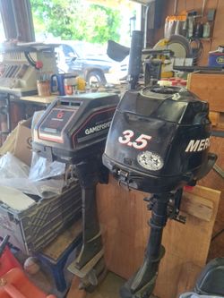 2 boat motors