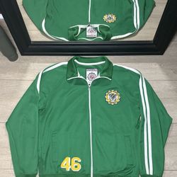 Vintage 1990s Aeropostale Zip Up Track Patched Jacket