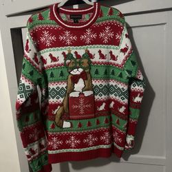 Men’s Christmas Holiday Sweater Size Xl