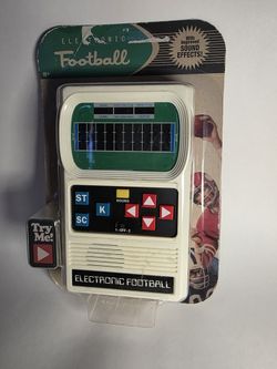 Vintage Mattel Electronic Football Handheld Game – Sealed, Works!
