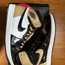 2018 Air Jordan 1 Retro OG NRG High Gold Toe Size Men’s 11