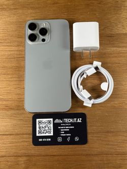 📱 iPhone 15 Pro Max | 256GB | Natural Titanium | Unlocked (Any Carrier)