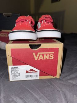 Toddler old skool vans size 3.5