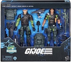 New Gi-Joe Low Light, Spirit Iron-Knife & Nivol Figures.
