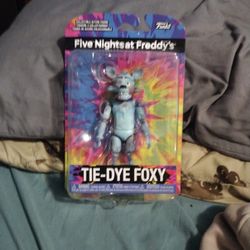 Five Nights At Freddy's Tie Dye Foxy Collectible Funko Action Figure