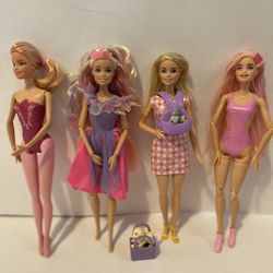 Newer Barbie Dolls: ‘15  Fairytale Ballerina, ‘21 Sugarplum Princess, Newborn Pets, and Color Reveal