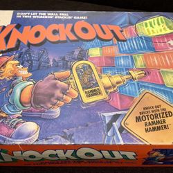Vintage Knock Out Board Game