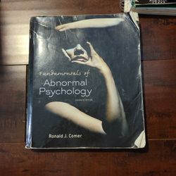 Fundamentals Of Abornal Psychology