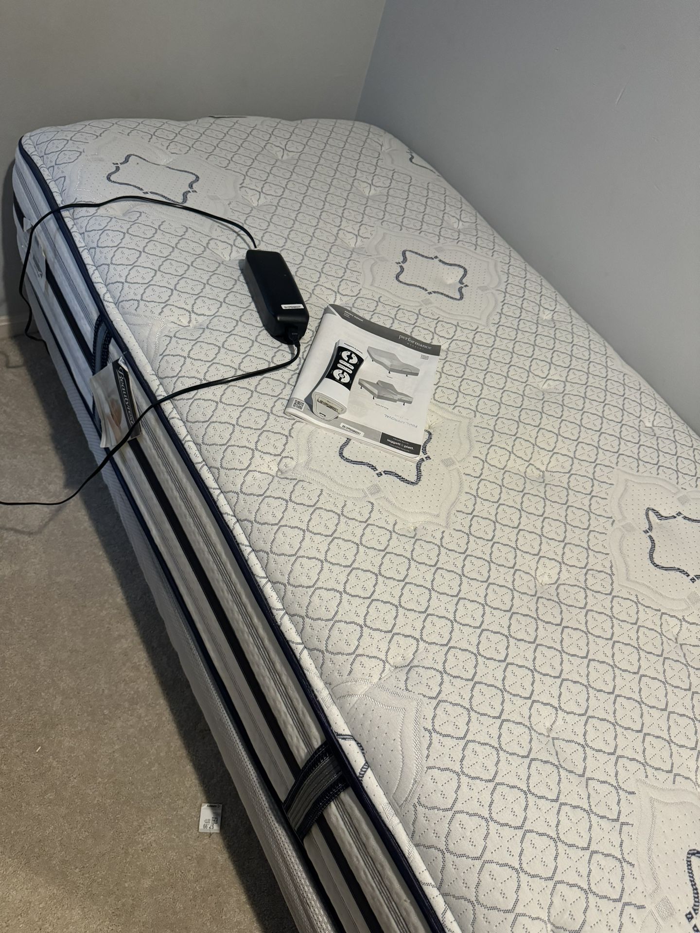 XL Twin Size Electric Bed with Mattress