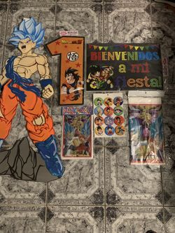 Dragon Ball Z party decorations