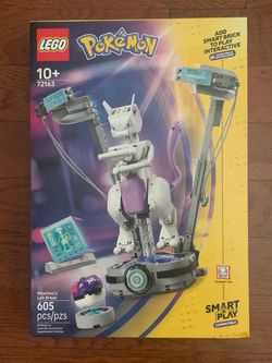 LEGO Pokémon SMART Play Mewtwo's Lab Break 72163 605 Pieces