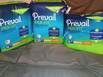 45 Packages of Prevail Per-Set Diapers