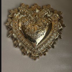 New Dolce & Gabbana Sacred Heart Wall Piece. 15 Lbs