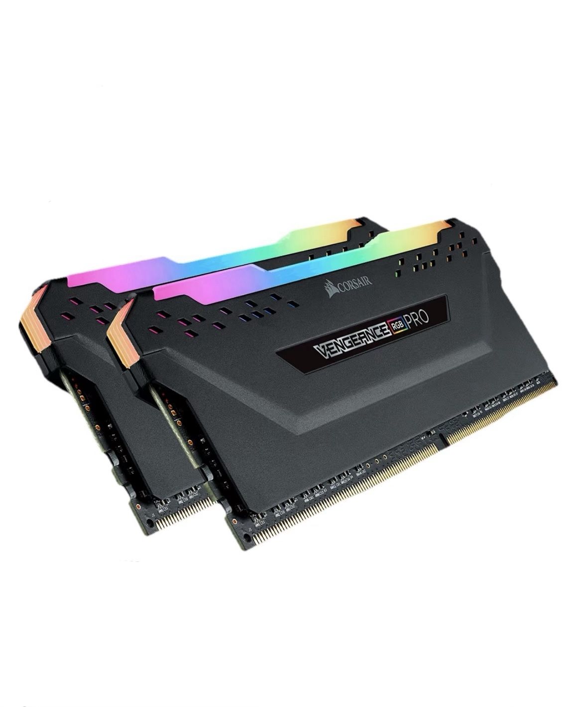 CORSAIR - VENGEANCE RGB PRO 32GB (2x16GB) DDR4 3600MHz C18 UDIMM Desktop Memory - Black