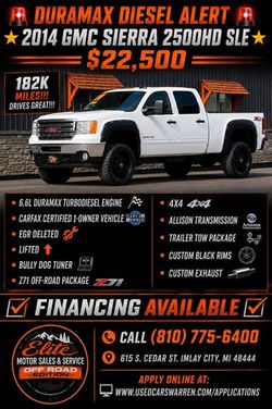 2014 GMC SIERRA 2500 HD