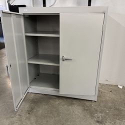 Gray Locker Cabinet