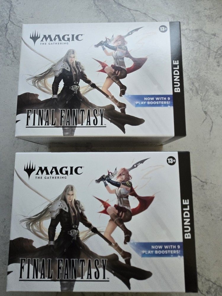 Magic The Gathering Final Fantasy In Hand Get It Early Booster Bundle