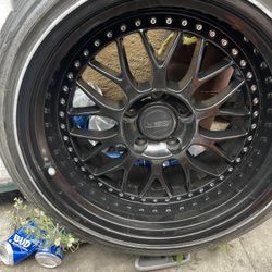 ESRO 1 18” Rims And Tires Full Set
