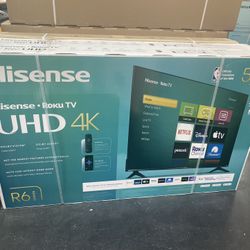 58”HISENSE ROKU SMART TV