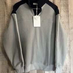 AELFRIC EDEN COLOR BLOCKING POLAR SWEATSHIRT